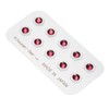 POWER JEWELRY 10 PCS Ear Urn Jewelry July Birthstone Color