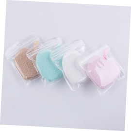 Beavorty Makeup Removal Pads 3pcs Heart-shape Cleaning Soft Makeup Sponges for Face Washing Reusable and Washable