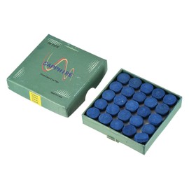 PATIKIL 13mm Dia Pool Cue Tips, 50 Pack Pool Billiard Cue Tips Pool Stick Replacement Tips Pool Stick Tips Snooker Cue Tips, Blue