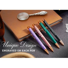 InnoBeta English Teacher Gifts, Ballpoint Pen Set of 4, Gifts for English Teacher in Teacher Appreciation Week - Correct