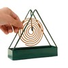Designer Portable Iron Mosquito Coil Holder with Handle - Fireproof