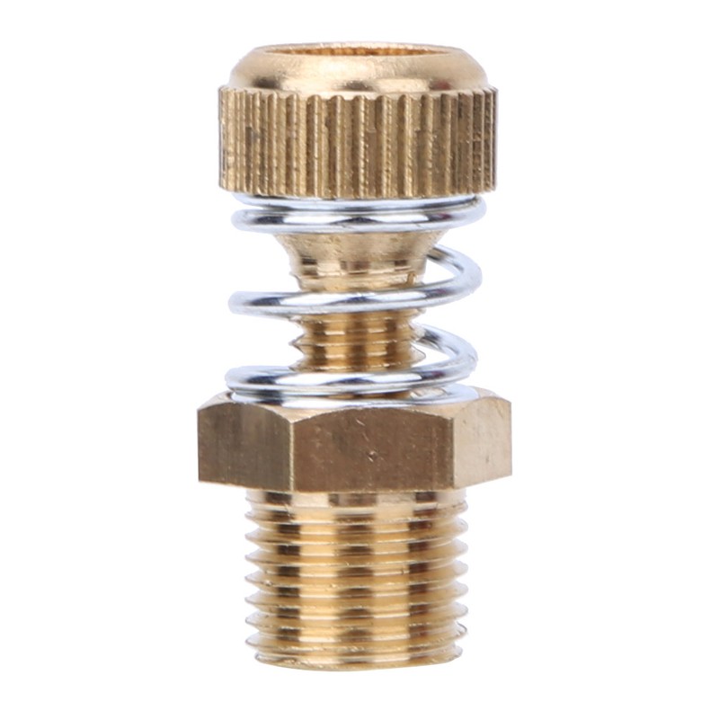 10PCS Brass Pneumatic Muffler BSPT Male Thread Solenoid Valve Silencer