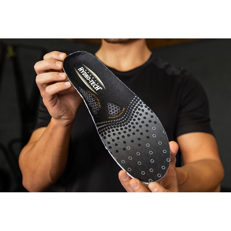 Pro11 Hydro-Tech Sports Orthotic Insoles with Dual layer Impact shell