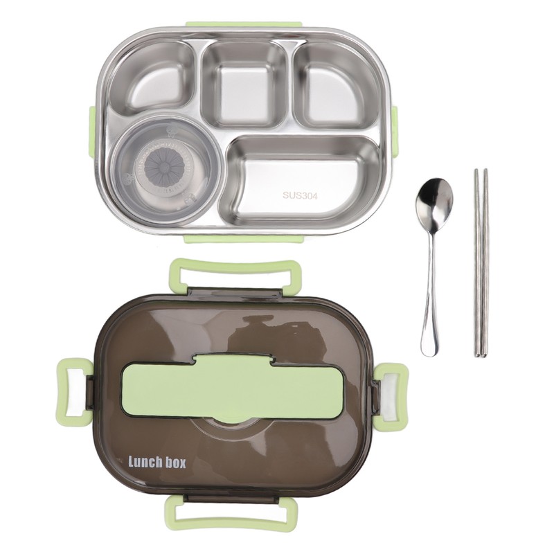 Lunch Container Box Stainless Steel Thermal Lunch Storage Box with