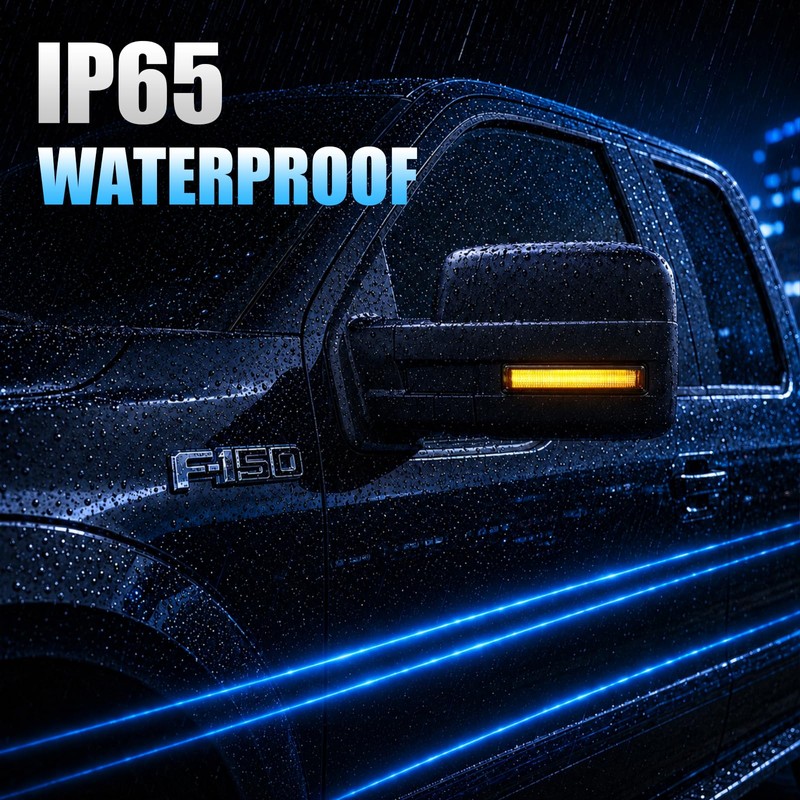 EASY EAGLE LED Side Mirror Turn Signal Lights Fit for