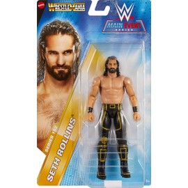 Mattel WWE Seth “Freakin” Rollins Action Figure, Main Event Series #152 6-inch Collectible with 10 Articulation Points & Life-Like Look