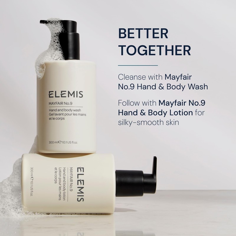 ELEMIS Mayfair No.9 Hand & Body Lotion 300ml - Luxurious
