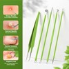 FVION 5 Pieces Blackhead Remover, Comedone Squeezer Set, Pimple Squeezing