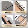 CAGIE System Notebook A5, 6 Holes, Ring Inner Diameter Approx.