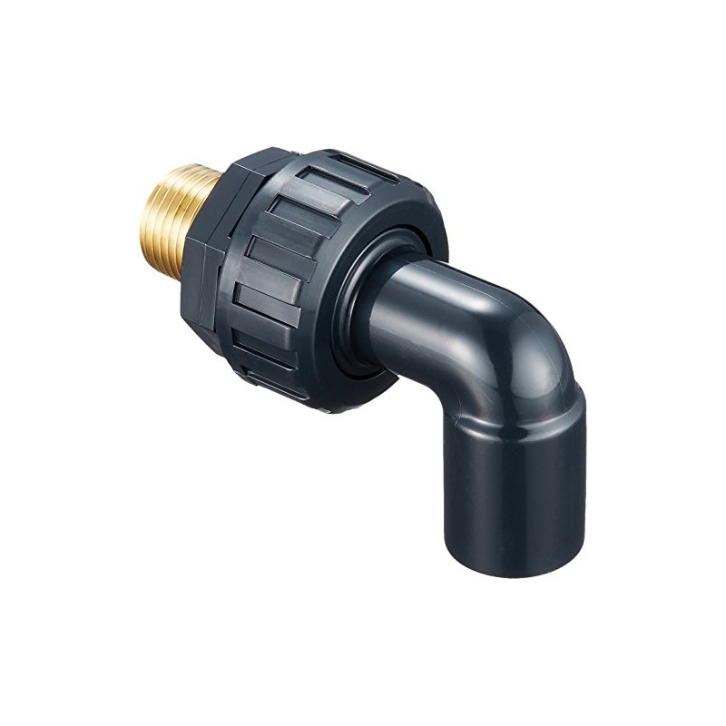 Kakudai Faucet Post Flexible Elbow, Screw 13 x Pipe Nominal