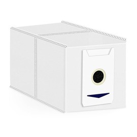 Pure Realm 12 St1ck Staubbeutel f1r Ecovacs Deebot T30 Omni / T30 Pro Omni Roboter, 3L Grosse Kapazit?t, Staubsauger Zubeh?r, Antibakteriellem Staubsaugerbeutel Ersatzteile