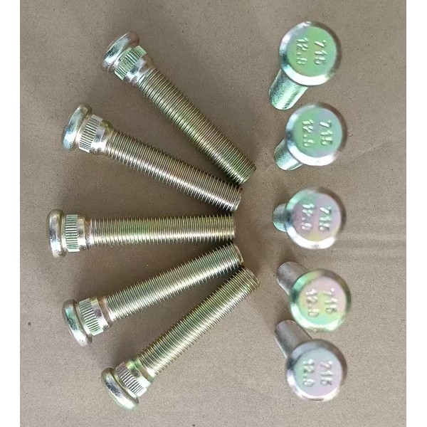 XYUJIE 10pcs Extended Wheel Stud Studs M12x1.5 2.6 in. Length