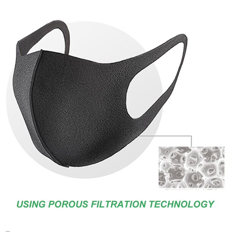 1pcs Air Cotton Face Mask Reusable Comfy Breathable Safety Dust