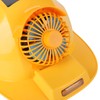 Hard Hat Double Fan Helmet with Light Solar Safety Helmet