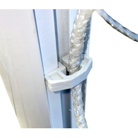 Football Goal Net Hook Clips For Aluminium Goals, Pack Of 110, Twist Fit Soccer Goal Net Fixings