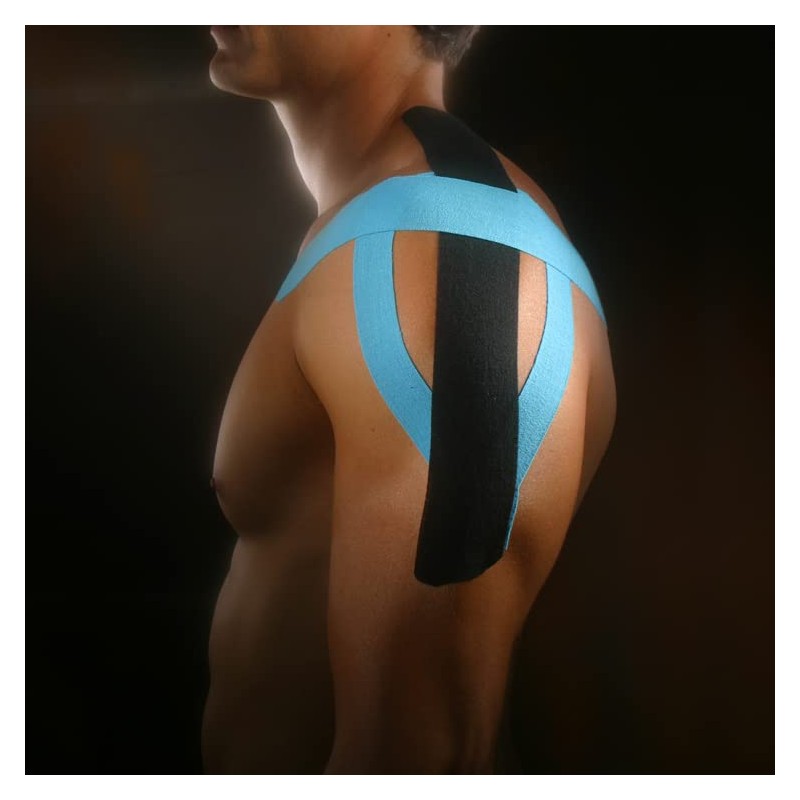 Kinesio Tape - Pre-Cut Knee Support - Optimized Athletic Tape