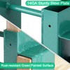 MOFEEZ Outdoor Firewood Log Storage Rack 2x4 Bracket Kit, Fireplace