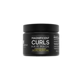 MARTHA DEBAYLE Mascarilla MAGNIFICENT CURLS, Boost de hidratacin para pelo chino y ondulado, Con miel de manuka nutritiva, Sin parabenos y ftalatos,  