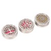 0.9in Diffuser Face Cover Clips Hollow Stainless Steel Magnetic Aromatherapy