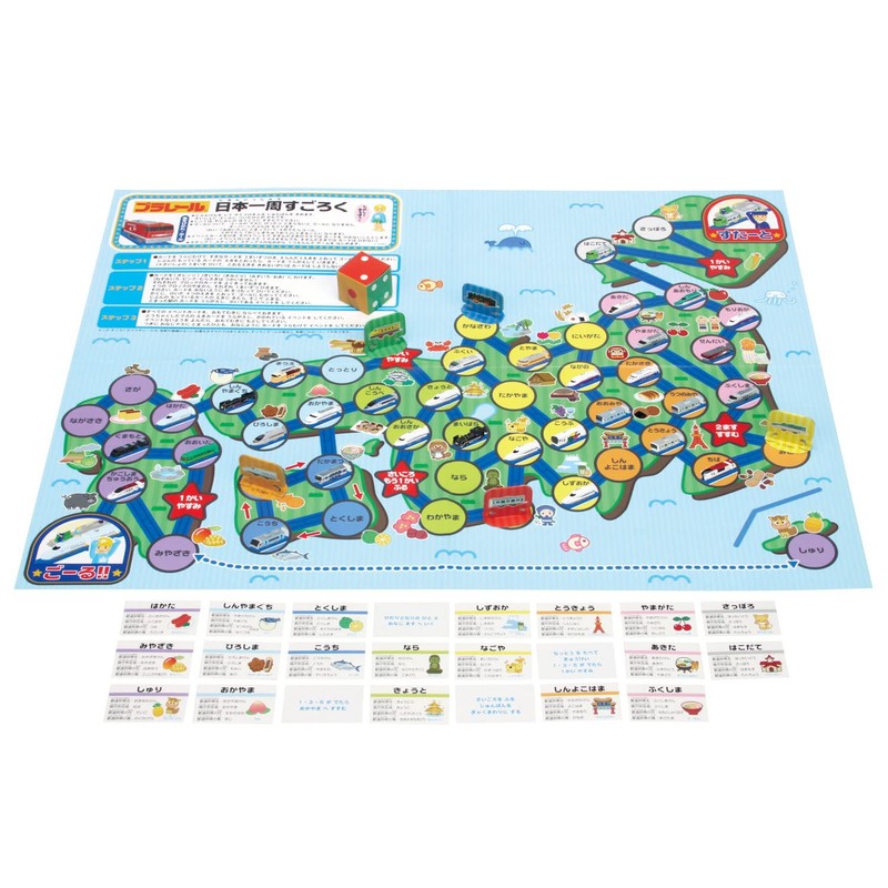 Gintou Sangyo Exciting Game Set Plarail