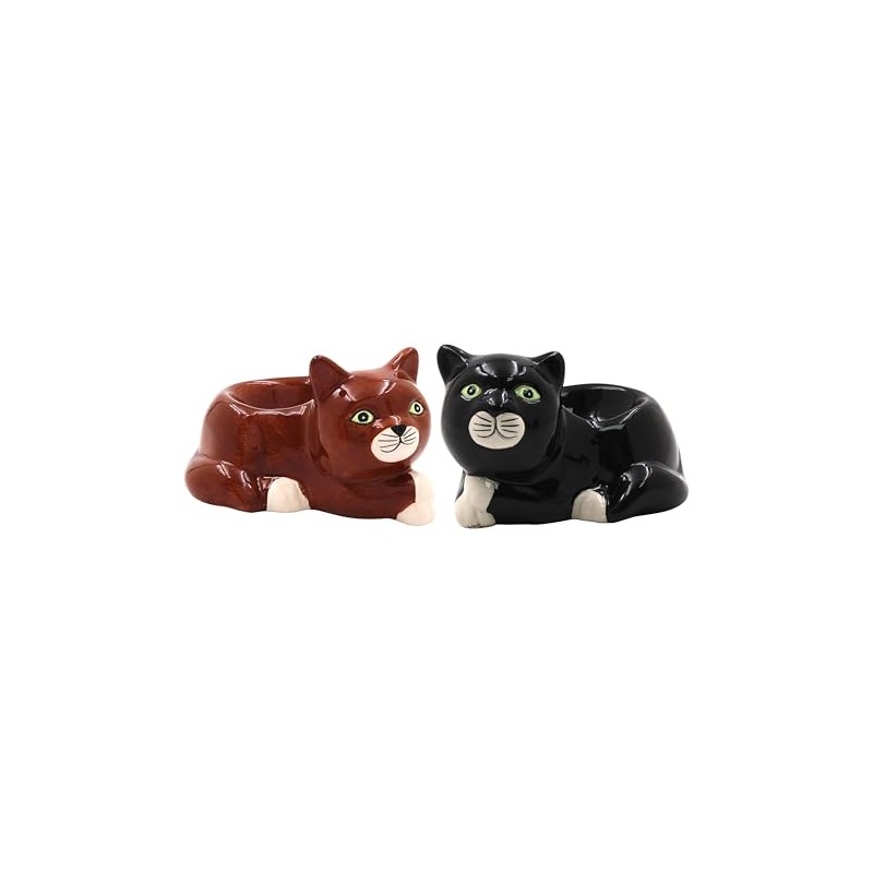 The Leonardo Collection Cat Novelty Egg Cups for Kitchen &