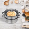 Stainless Steel Steamer, 5 Tier 26cm Steamer Cooking Steam Pot