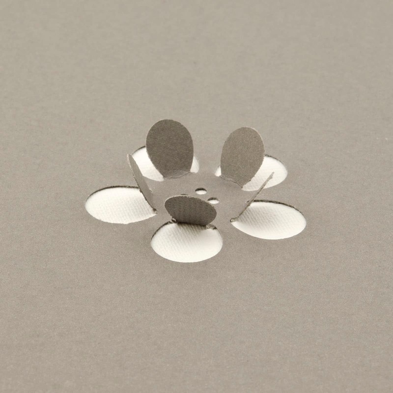 Vaessen Creative Magnetic Paper Punch, Pop-Up Flower, for DIY Projects,