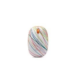 Bornd 2.4GHz Optical Wireless Mouse, Slim-Rainbow (E220 Slim-Rainbow)
