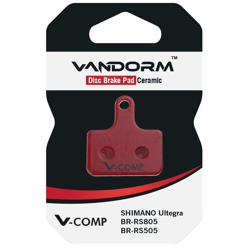 VandormCOMP - Shimano Ultegra BR-RS805 BR-RS505 - CERAMIC COMPOUND RED