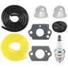 CARBBIA 574386701 Carburetor with Tune-Up Kit Carb Compatible with Husqvarna