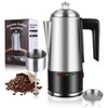 HOMOKUS Electric Coffee Percolator 12 CUPS Percolator Coffee Pot,800W Percolator