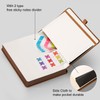 RETTACY Thick A5 Lined Notebook, Leather Hardcover, Notepad, with 320