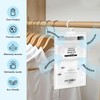 Dehumidifier Hanging Bags 10 Packs 500 ml, Wardrobe Moisture Absorber,