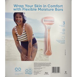 Venus Gillette 3 Razor Blade ComfortGlide White Tea with 12 Gel Cartridges