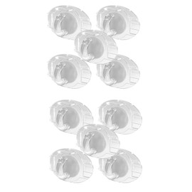 For Ceilings! No Drilling Required! Decorative Hooks for Smooth Surfaces 5.3 oz (150 g), Pack of 10 [Click Post Services]