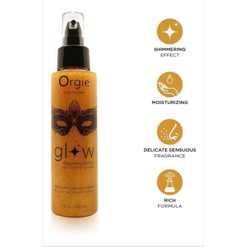 Aceite Sensual Piel Luminosa Glow Shimmering Body by Orgie