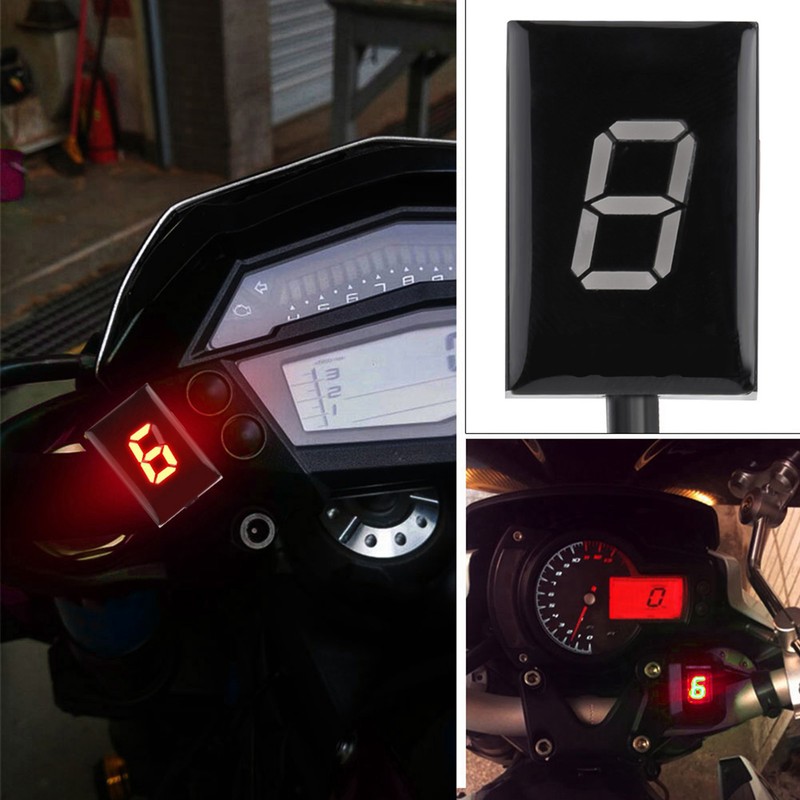 Motorcycle N‑6 Speed Gear Display Indicator ECU Plug for Suzuki