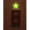 Absorbs the light of the sun and lighting, and glows