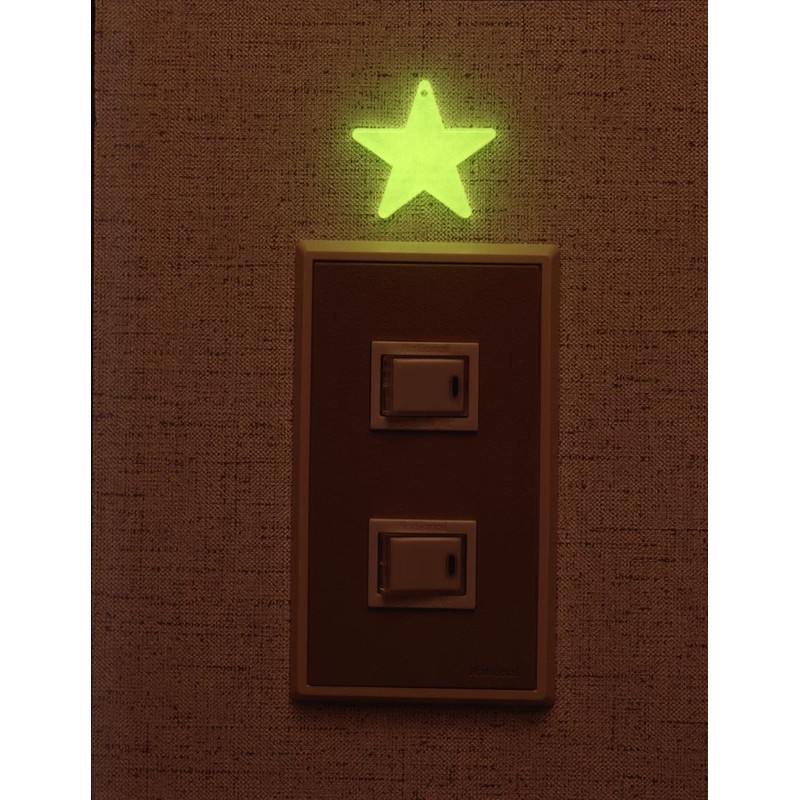 Absorbs the light of the sun and lighting, and glows