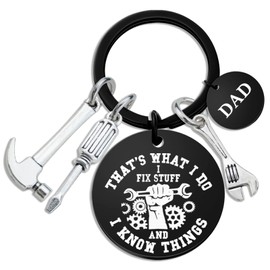 Iweca Fathers Gifts Day for Dad for Key Chain Lovers, Fathers Gifts day Gifts for him grandpa-Birthday Fathers Day Thanksgiving Christmas Gifts