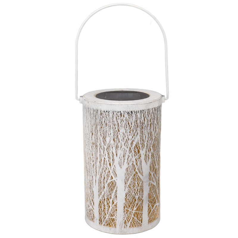 Garden Hanging Light Outdoor Solar Powered Lantern 5730LED White Forest