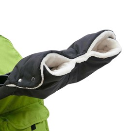 Hand Warmer, Pram Accessories, Hand Warmer, Waterproof and Windproof, Universal Size for Pushchairs and Buggies, Pram Gloves with Warm Fleece and Cotton Inner for Winter