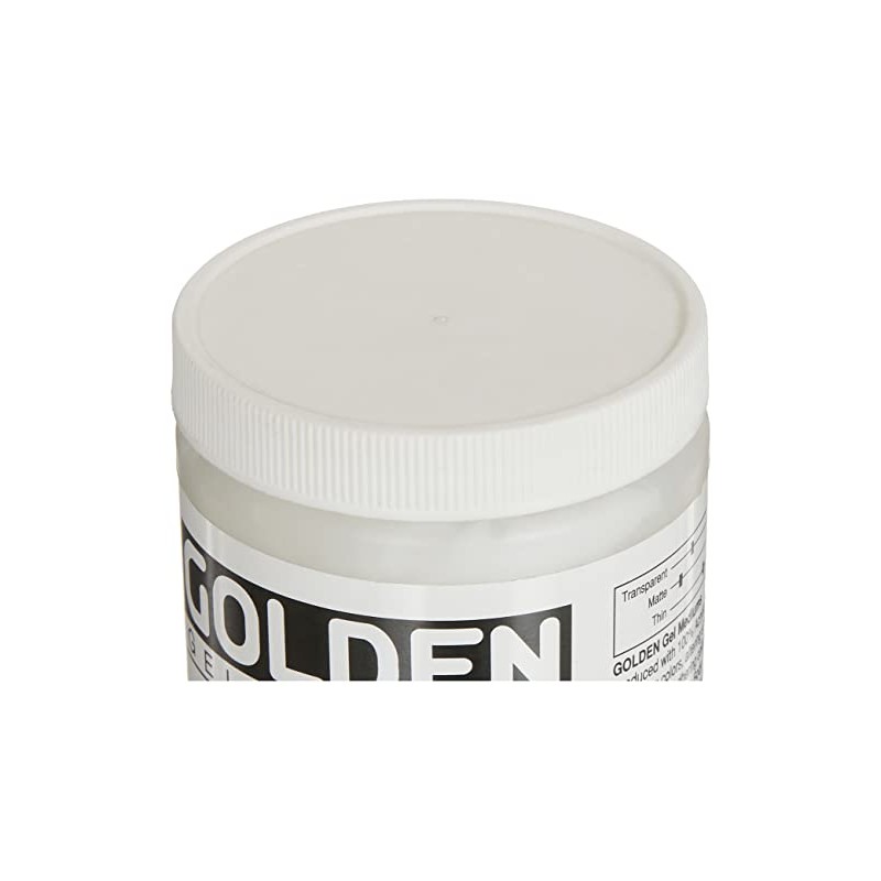 Soft Gel Matte by GOLDEN, 8 fl. oz. Jar, Professional