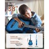 Moukey 38" Acoustic Guitar for Beginners Kids Youth Adult Cutaway