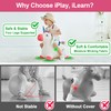 iPlay, iLearn Bouncy Pals Hopping Unicorn Horse, Toddler Girl Inflatable