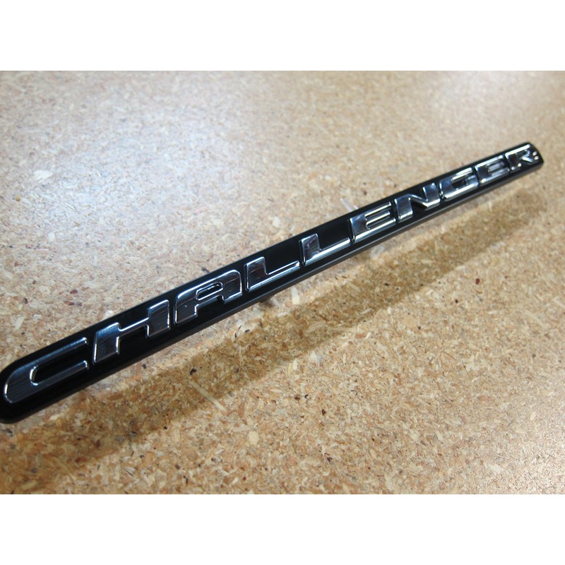 Challenger Nameplate