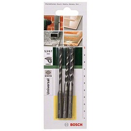 Bosch 3 Piece Uneo Multi-Purpose Drill Bit Set