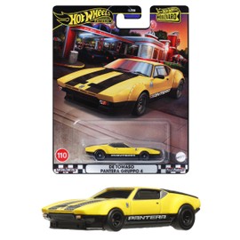 Hot Wheels HRT75 Boulevard De Tomaso Pantera Gruppo 4 Vehicle Toy Mini Car 3 Years Old Yellow