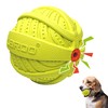 LaRoo Squeaky Dog Ball Toy, Durable Natural Rubber Squeaker Ball