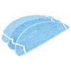 vhbw 3 x Mop Cloths Compatible with Ecovacs Deebot U2